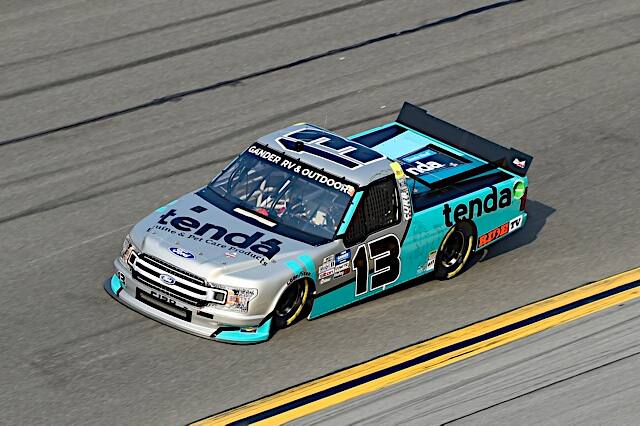 His teammate Johnny Sauter finished seventh to give Ford two top-10 finishers. His teammate Johnny Sauter finished seventh to give Ford two top-10 finishers.